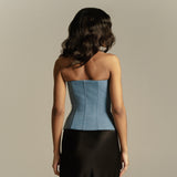 Corset Juliette Light Denim