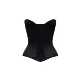 Corset Noir Le Satin