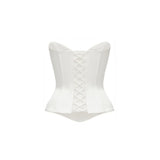 Corset Blanc Le Satin