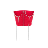 Corset Corsis Crystal Red